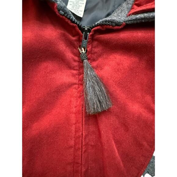 Vintage Cripple Creek Men's Aztec Print Y2K Black Zip Bomber Jacket Size XL - Picture 4 of 5